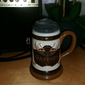 Brown Ceramic Beer Stein Mug